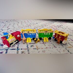 Vintage Fisher Price Circus Train set